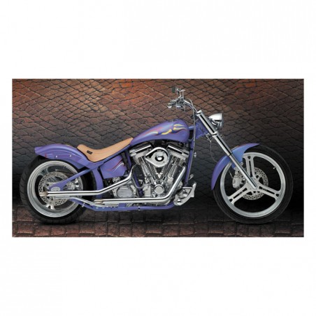 paughco - Échappement Drag Pipes - 40" de long - Harley-Davidson avec moteur Shovelhead de 1966 à 1969 - Chrome - PAUGHCO