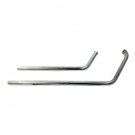 Paughco, shotgun head pipes. Extended front 84-99 Softail (NU)