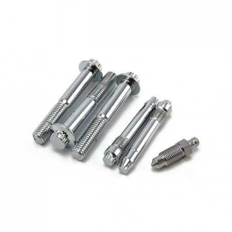 mcs - Kit de montage d'étrier de frein - Harley-Davidson Big Twin, Sportster XL & V-Rod de 2000 à 2007 - Chrome - MCS