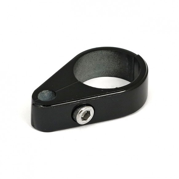 mcs - Passe-câble d'accélérateur - Trou de 5 mm - Pour tubes de 1" de diamètre - Noir - MCS