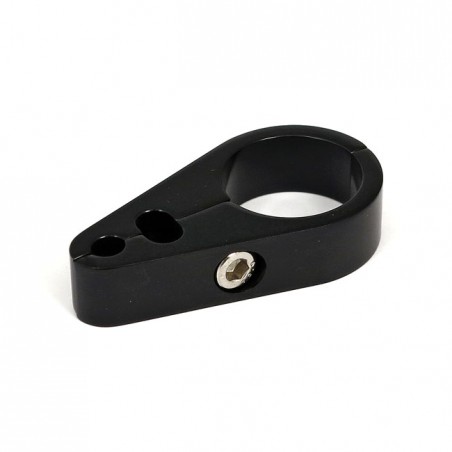 mcs - Passe-câbles 3 fonctions - Trou de 5 mm & de 9,5 x 6,5 mm - Pour tubes de 1.5" de diamètre - Noir - MCS