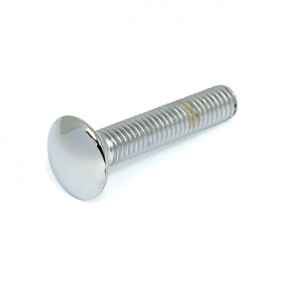 mcs - Boulons de carrosserie - 3/8"-16 x 1" - Chrome - MCS