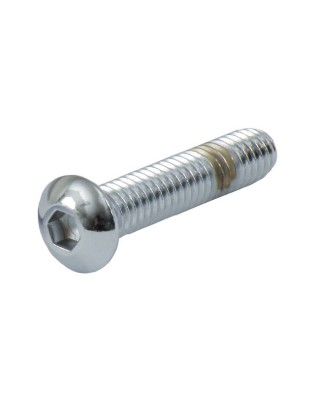 gardner-wescott - Vis Allen tête bouton - 3/8"-16 x 5/8" - Chrome - Pack de 5 - GARDNER-WESTCOTT