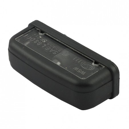 mcs - Eclairage de plaque Stockk - Homologué ECE - Noir - MCS