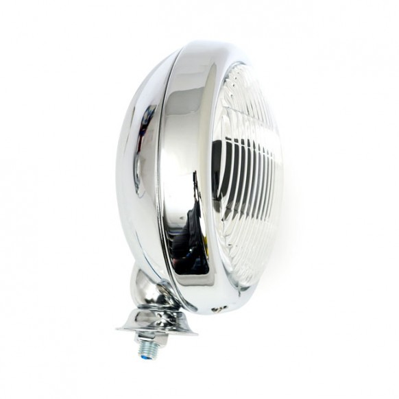 mcs - Phare Flatty - 4.5" de diamètre - H3 - 55W - Chrome - MCS