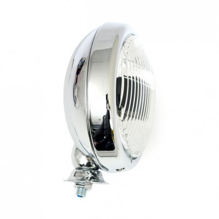 mcs - Phare Flatty - 4.5" de diamètre - H3 - 55W - Chrome - MCS