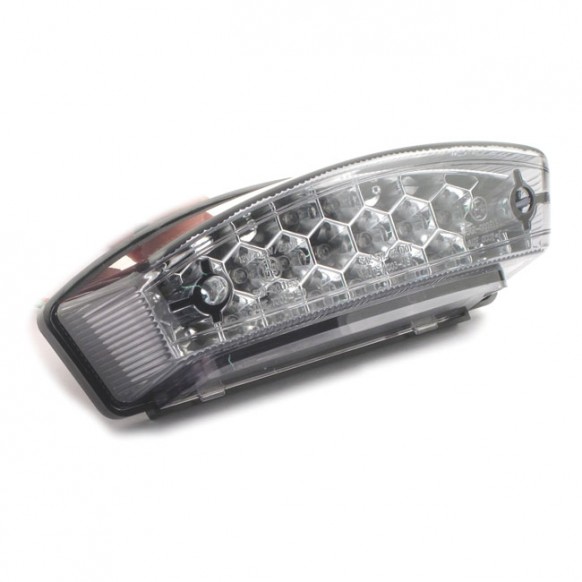 mcs - Feu arrière à LED Monster - Homologué ECE - Lentille fumée - MCS