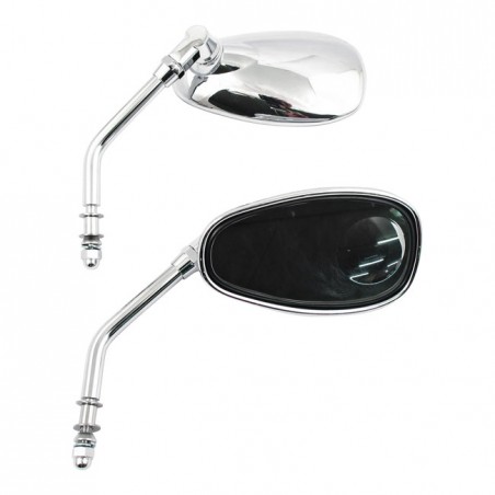 mcs - Rétroviseurs Blind Spot - Chrome - MCS