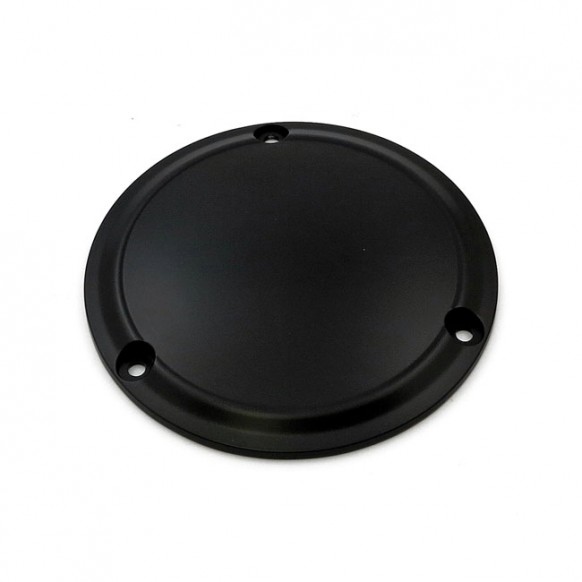mcs - Cache embrayage Stepped - Harley-Davidson Big Twin de 1970 à 1998 - Noir - MCS