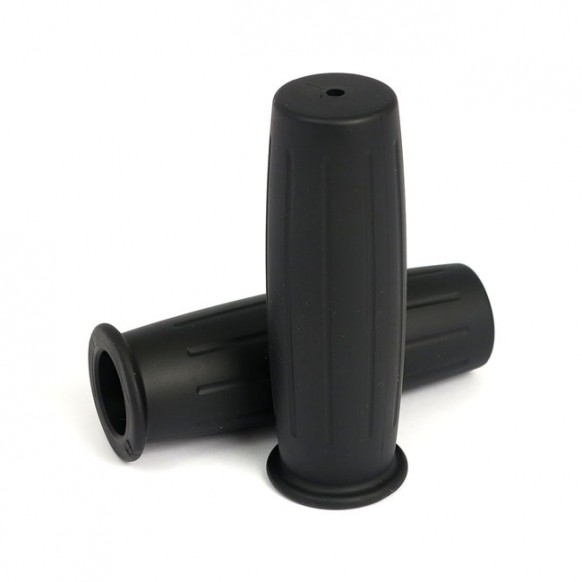mcs - Poignées Gripster - Bride étroite - Pour guidon de 22 mm de diamètre - Noir - MCS