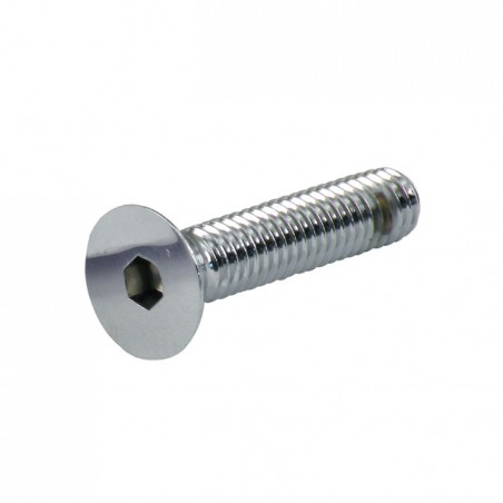 gardner-wescott - Vis Allen tête fraisée - 3/8"-16 x 1-1/4" - Chrome - Pack de 5 - GARDNER-WESTCOTT