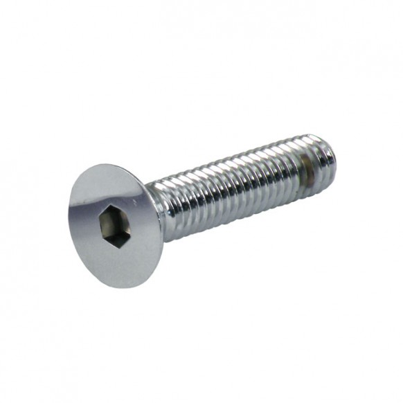 gardner-wescott - Vis Allen tête fraisée - 3/8"-16 x 1-3/4" - Chrome - Pack de 5 - GARDNER-WESTCOTT