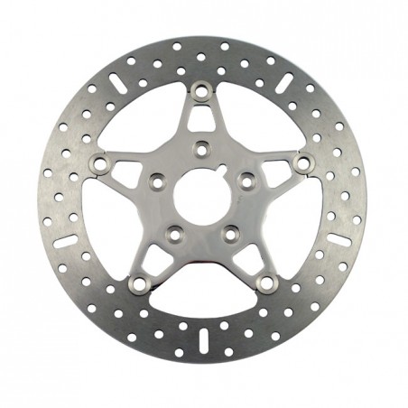 EBC POLISHED STAINLESS FLOATING ROTOR 00-14 Softail (excl. Springers) 00-13 XL, XR 00-05 Dyna 00- 07 Touring(NU)