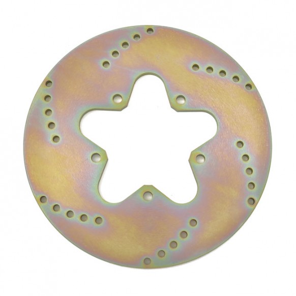 EBC rear brake rotor 11.5", drilled 86-99 FLT models (NU)