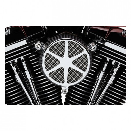 COBRA NAKED AIR CLEANER KIT SPOKE 01-15 Softail 04-17 Dyna (excl. 2017 FXDLS) 02-07 FLT/Touring (NU)