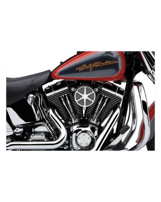 COBRA NAKED AIR CLEANER KIT SPOKE 01-15 Softail 04-17 Dyna (excl. 2017 FXDLS) 02-07 FLT/Touring (NU)