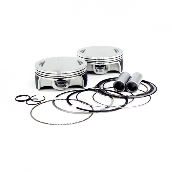 S&S, 124" 4-1/8" bore forged piston kit. +.010"