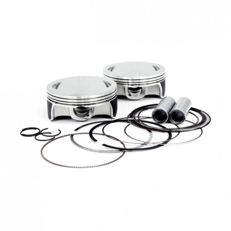 S&S, 124" 4-1/8" bore forged piston kit. +.010"