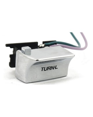 Left turn, handlebar switch. Chrome 82-95 H-D (NU)