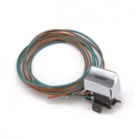 Right turn, handlebar switch. Chrome 82-95 H-D (NU)
