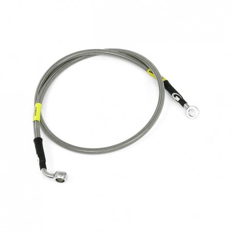 goodridge - Kit de durites de frein avant - Harley-Davidson Sportster XL1200X & XL883N de 2014 à 2016 - Inox clair - GOODRIDGE