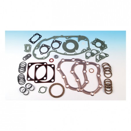 JAMES MOTOR GASKET SET 36-48 FLATHEAD 74 & 80 CU.I (1200 & 1340CC)