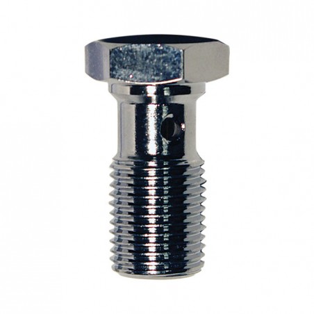 Goodridge banjo bolt, 7/16-24. Stainless steel