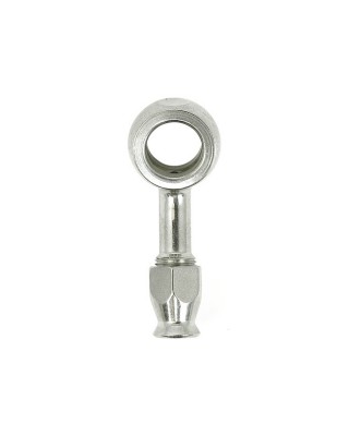 Goodridge, 12mm banjo fitting 20 degree bend. SS