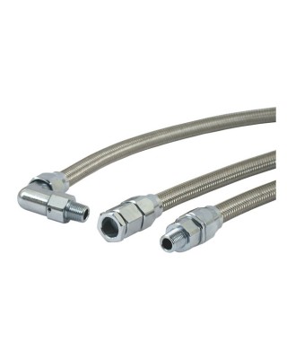 goodridge - Kit de durite d'huile - Harley-Davidson Softail de 1992 à 2001 - Inox tressé - GOODRIDGE