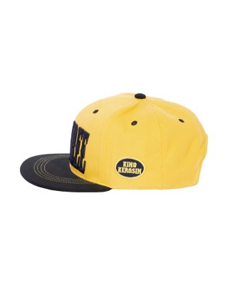 King Kerosin Ride Free snapback cap black/yellow