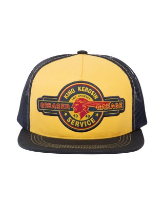King Kerosin Black & Yellow mesh cap yellow/black