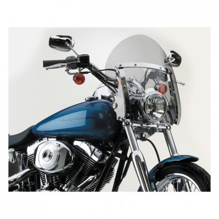 national cycle - Pare-brise Switchblade Shorty - 11.5" de hauteur - Harley-Davidson Softail FXST, FXWG & Dyna FXDWG de 1980 à 