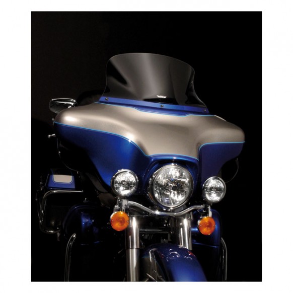 national cycle - Pare-brise VStream - 10.75" de hauteur - Harley-Davidson Electra Glide & Street Glide de 1996 à 2013 - Fumé 
