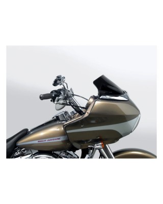 national cycle - Pare-brise Wave - 6.25" de hauteur - Harley-Davidson Road Glide de 1998 à 2013 - Fumé foncé - NATIONAL CYCL