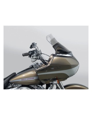national cycle - Pare-brise Wave - 6.25" de hauteur - Harley-Davidson Road Glide de 1998 à 2013 - Fumé foncé - NATIONAL CYCL