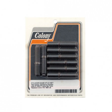 COLONY CYLINDER BASE STUD SET 30-77 B.T.(NU)