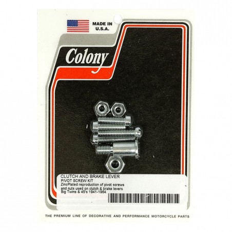 COLONY HANDLEBAR LEVER PIVOT PIN KIT 41-64 45" SV MODELS (NU)