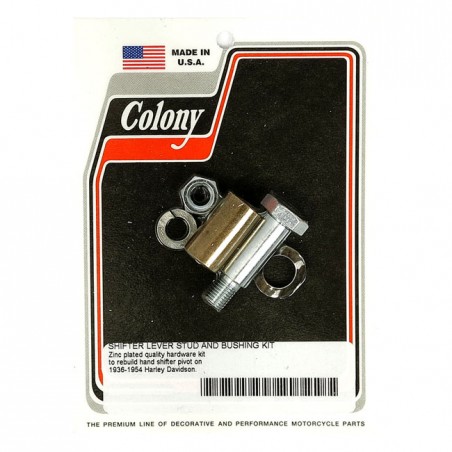 COLONY SHIFT LEVER STUD & BUSHING KIT 37-54 B.T. 37-54 45" SV. Handshift models (NU)