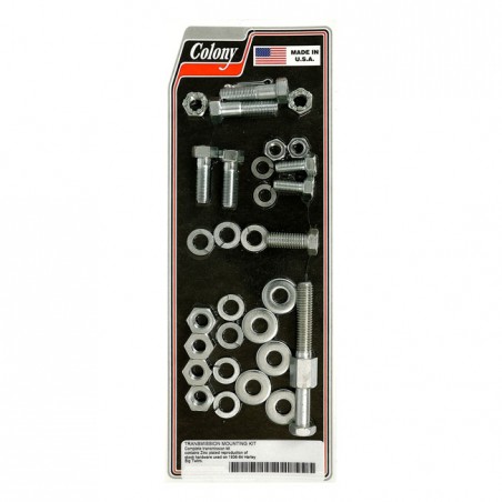 Colony, transmission mount kit. Zinc 36-64 B.T.(NU)