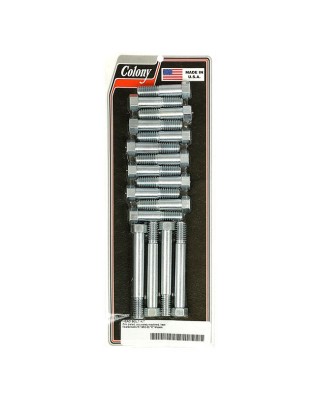 colony - Kit de visserie de culasses - Harley-Davidson Sportster K de 1952 à 1953 - Zinc - COLONY