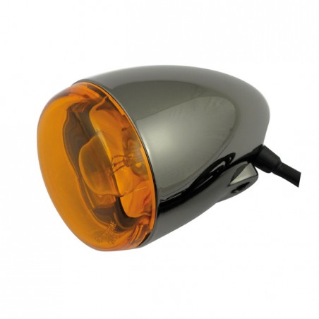 CHRIS TURN SIGNAL BLACK CHROME
