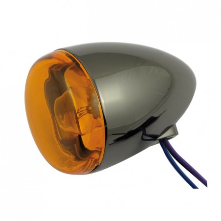 CHRIS TURN SIGNAL BLACK CHROME