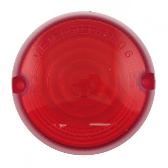 CHRIS TURN SIGNAL REPLACEMENT LENS,RED 73-85 H-D (NU)