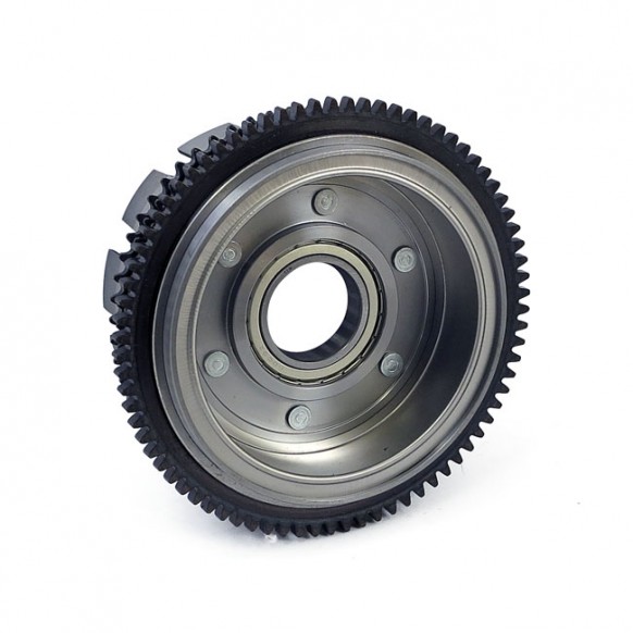 CLUTCH SHELL & SPROCKET L84-90 4-SP XL(NU)
