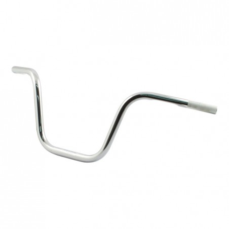 fehling - Guidon Western Bar - 10" de hauteur - 1" de diamètre - Harley-Davidson à partir de 1982 - Chrome - FEHLING CRC
