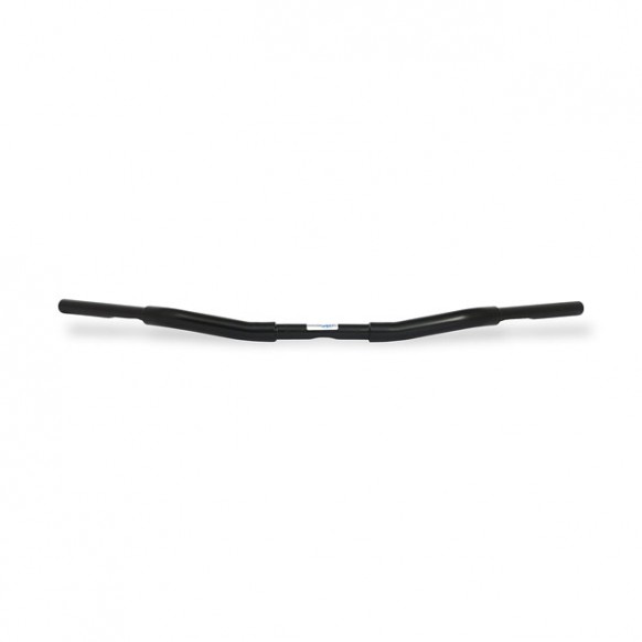 fehling - Guidon Flyer Bar Fat - 2" de hauteur - 1.25" de diamètre - Harley-Davidson à partir de 1982 - Noir - FEHLING CRC