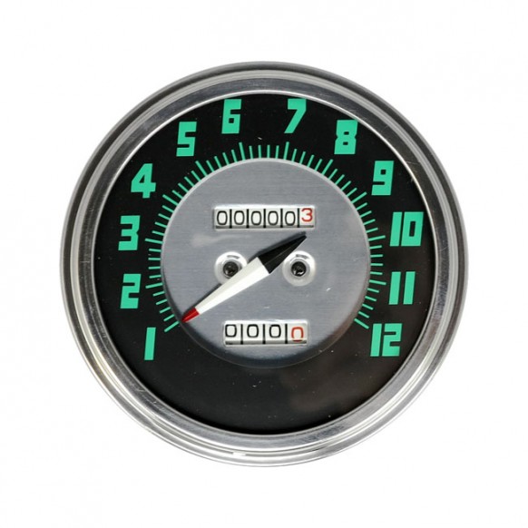 mcs - Compteur de vitesses Style 1948-1961 - 1:1 - MPH - MCS