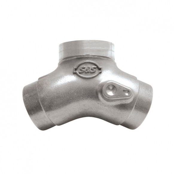 S&S MANIFOLD FOR OEM CV CARB, SIZE 410 84-99 EVO B.T.(NU)