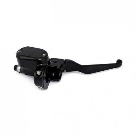 mcs - Maître-cylindre de frein avant - 14mm - Harley-Davidson Sportster XL de 2004 à 2006 - Double disque - Noir - MCS