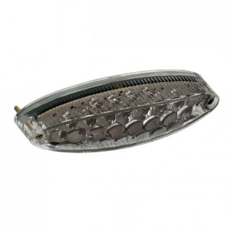 mcs - Lentille de remplacement - Pour feu arrière Lizard Eye - Fumé - MCS